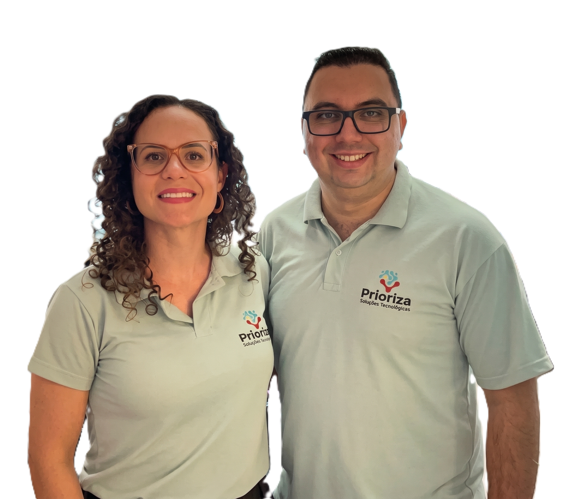 Michele Vier e Sidnei de Souza - Fundadores da Prioriza